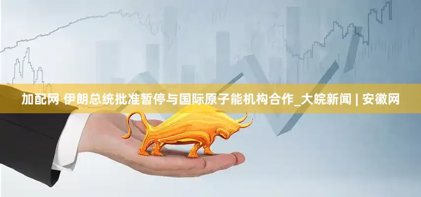 加配网 伊朗总统批准暂停与国际原子能机构合作_大皖新闻 | 安徽网