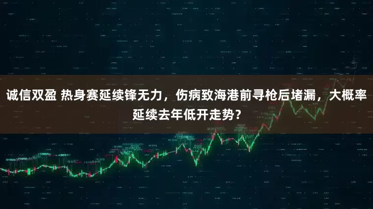 诚信双盈 热身赛延续锋无力，伤病致海港前寻枪后堵漏，大概率延续去年低开走势？